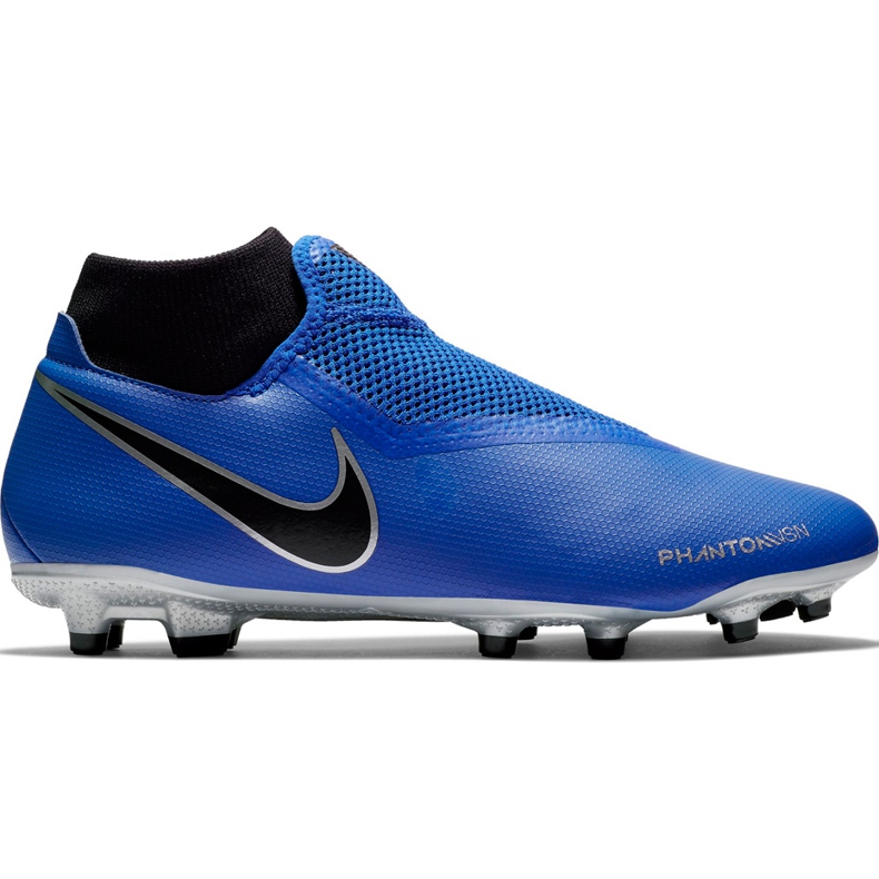 Nike Phantom Vsn Academy Df FG / MG AO3258 400 scarpe da calcio multicolore blu