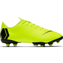 Nike Mercurial Vapor 12 Academy Mg Jr AH7347 701 scarpe da calcio multicolore giallo