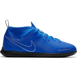 Nike Phantom Vsn Club Df Ic Jr AO3293 400 scarpe da calcio blu blu