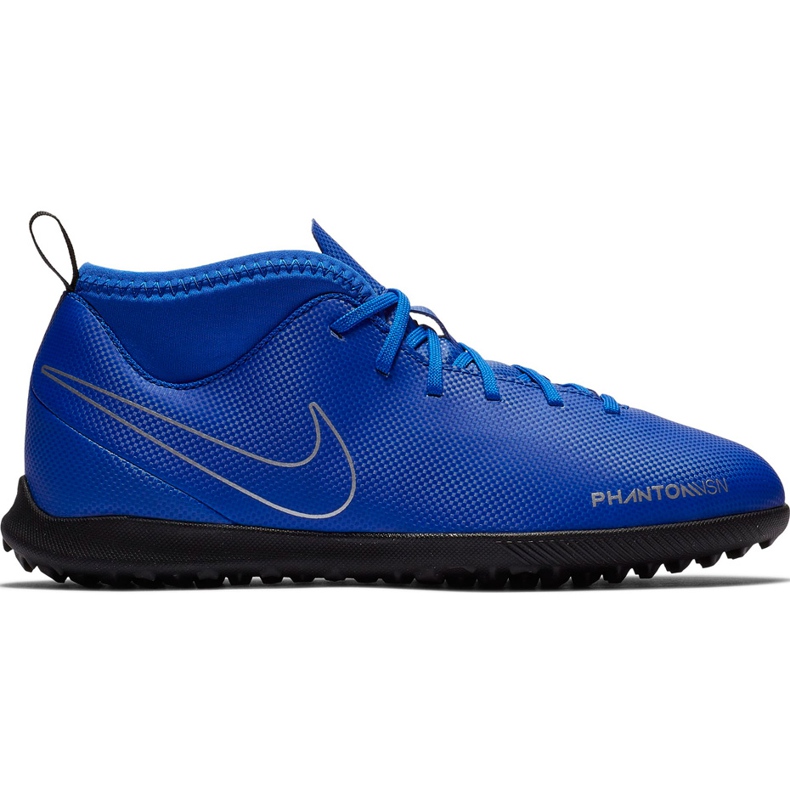 Nike Phantom Vsn Club Df Tf Jr AO3294 400 scarpe da calcio multicolore blu