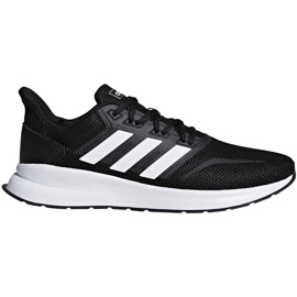 Adidas Runfalcon scarpe running uomo bianche e nere F36199 nero