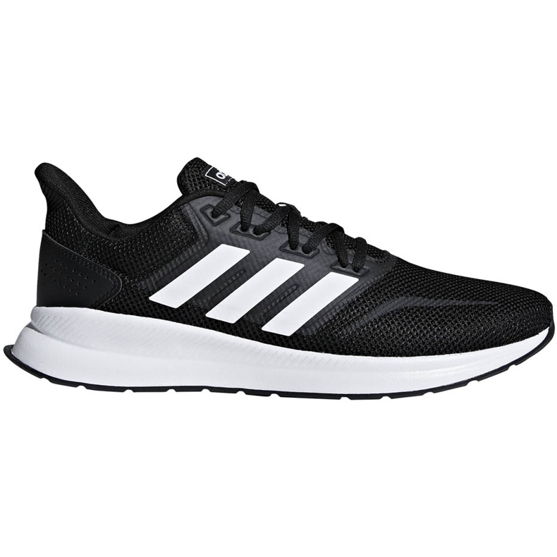 Adidas Runfalcon scarpe running uomo bianche e nere F36199 nero