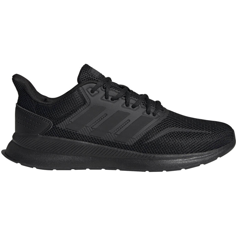 Scarpe da corsa da uomo adidas Runfalcon nere G28970 nero