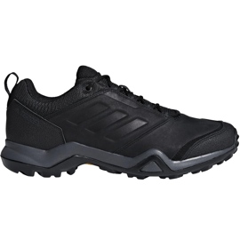 Adidas Terrex Brushwood Leather scarpe da uomo nere AC7851 nero