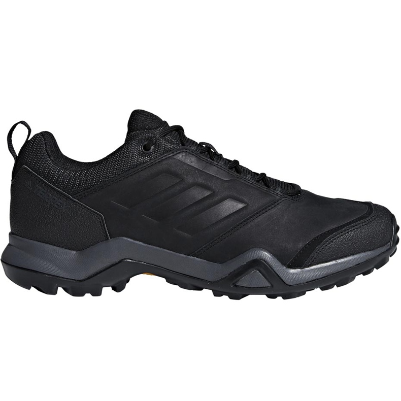 Adidas Terrex Brushwood Leather scarpe da uomo nere AC7851 nero