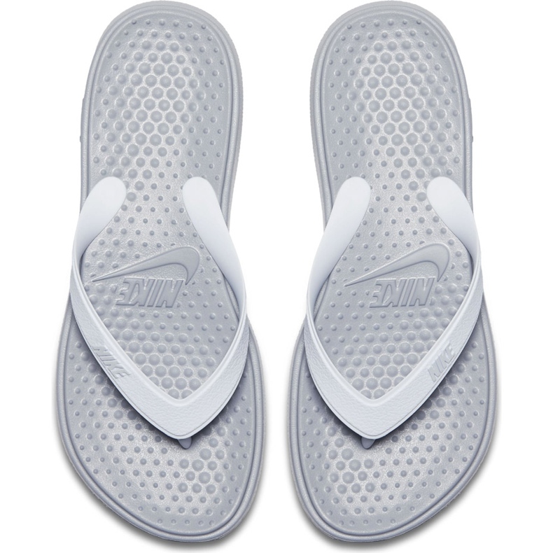 Nike Wmns Solay Thong bianche pantofole 882699 003 bianca