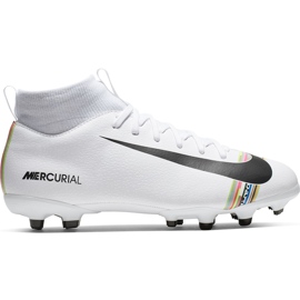 Nike Mercurial Superfly 6 Academy Mg Jr AJ3111 109 scarpe da calcio multicolore bianca