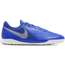 Scarpa da calcio Nike Phantom Vsn Academy Tf AO3223 410 blu multicolore