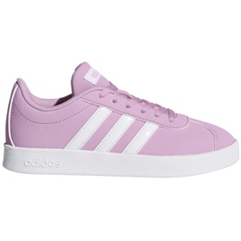 Adidas Vl Court 2.0 K rosa scarpe DB1517