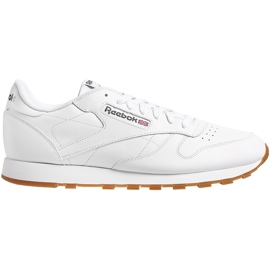 Scarpe da uomo Reebok Cl Lthr bianco 49799 bianca