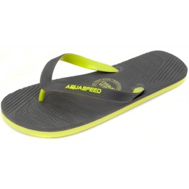 Ciabatte da piscina uomo Aqua-Speed ​​Palermo col.38 grigio