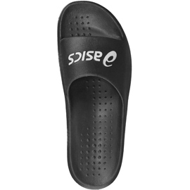 Pantofole da uomo Asics nere AS001 P70NS-9001 nero