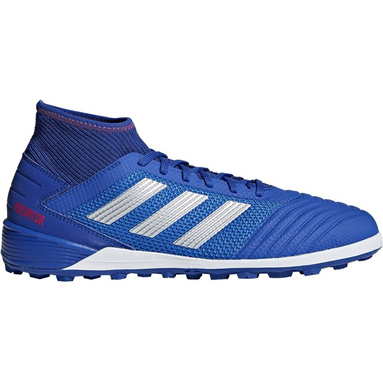 Scarpe calcio adidas Predator 19.3 Tf blu BB9084 multicolore