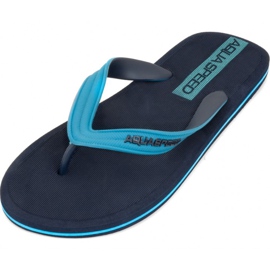 Ciabatte piscina uomo Aqua-speed Faro col.10 blu