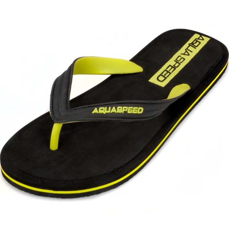 Ciabatte piscina uomo Aqua-speed Faro col. 38 nero