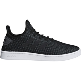 Adidas Court Adapt grigio-nero F36418 scarpe uomo