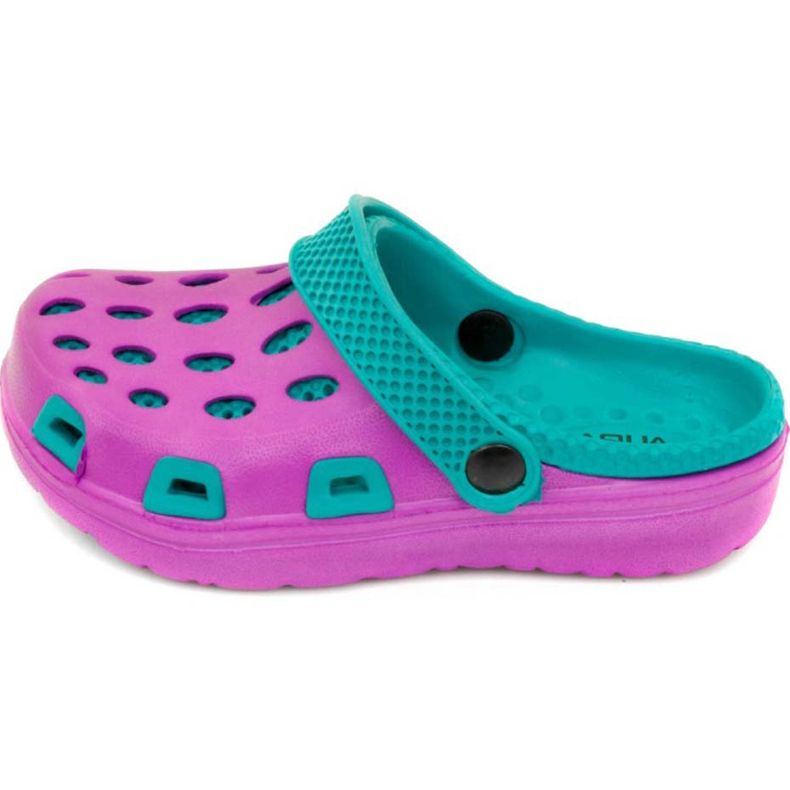 Ciabatte da piscina per bambini Aqua-speed Silvi col 09 viola blu