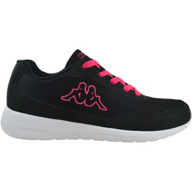 Kappa Follow scarpe da donna nere e rosa 242495 1122 nero