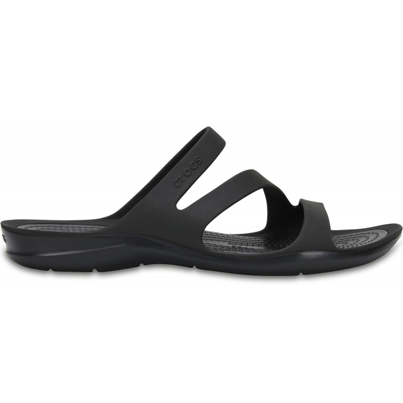 Pantofole da donna Crocs Swiftwater Sandal W nero 203998 060