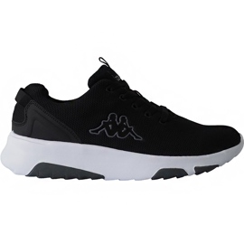 Kappa Riken scarpe da uomo nere e bianche 242705 1110 bianco nero