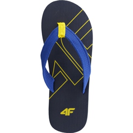 Pantofole da uomo 4F blu navy scuro H4L19 KLM003 30S