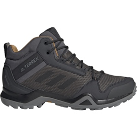 Adidas Terrex AX3 Mid Gtx grigio BC0468 scarpe uomo nero