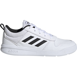 Adidas Tensaur K scarpe da bambino bianche e nere EF1085 bianca