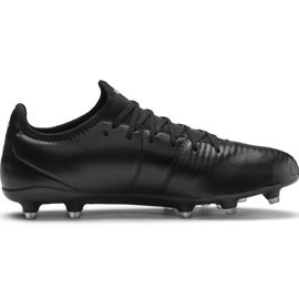 Scarpe da calcio Puma King Pro Fg nere 105608 01 nero nero