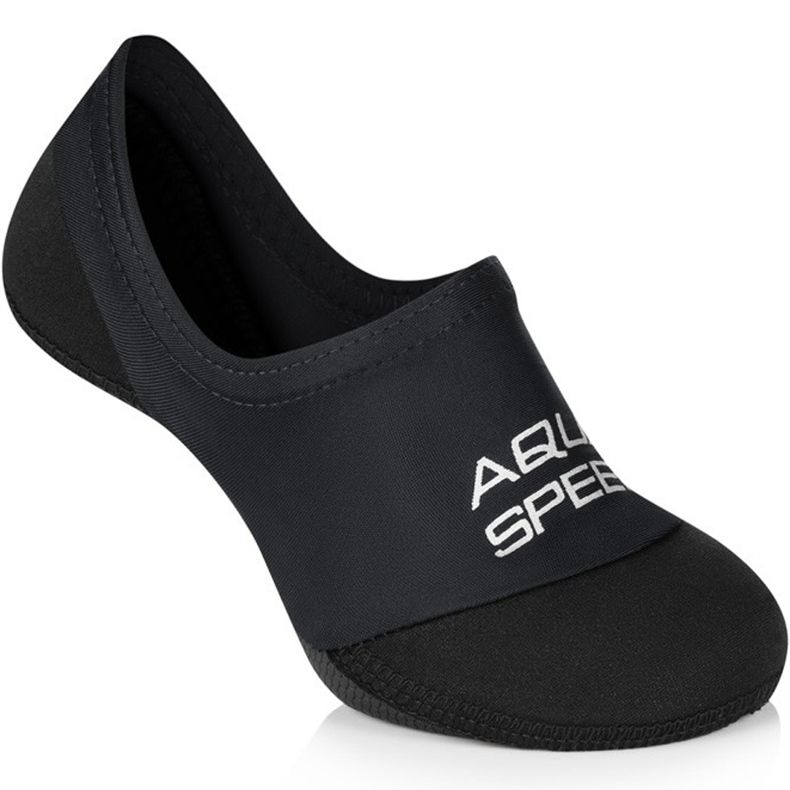 Calze da nuoto Aqua-speed Neo, nere col.07 nero