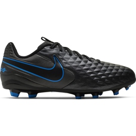 Nike Tiempo Legend 8 Academy FG / MG Junior AT5732 004 scarpe da calcio nero nero