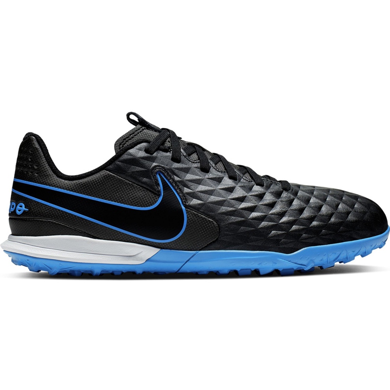Scarpa da calcio Nike Tiempo Legend 8 Academy Tf Junior AT5736 004 nero nero
