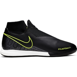 Nike Phantom Vsn Academy Df Ic AO3267 007 scarpe da calcio nero nero