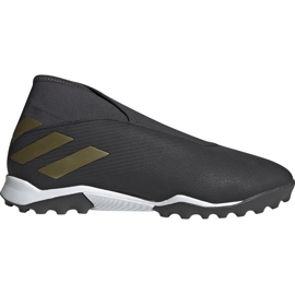 Adidas Nemeziz 19.3 Ll Tf scarpe da calcio nere EF0386 nero nero
