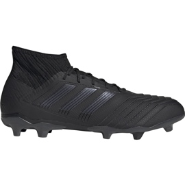 Scarpe da calcio adidas Predator 19.2 Fg nere F35603 nero nero