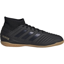 Adidas Predator 19.3 In Junior scarpe da calcio nere G25805 nero nero