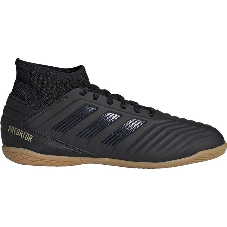 Adidas Predator 19.3 In Junior scarpe da calcio nere G25805 nero nero