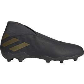 Adidas Nemeziz 19.3 Ll Fg scarpe da calcio nere EF0371 nero nero
