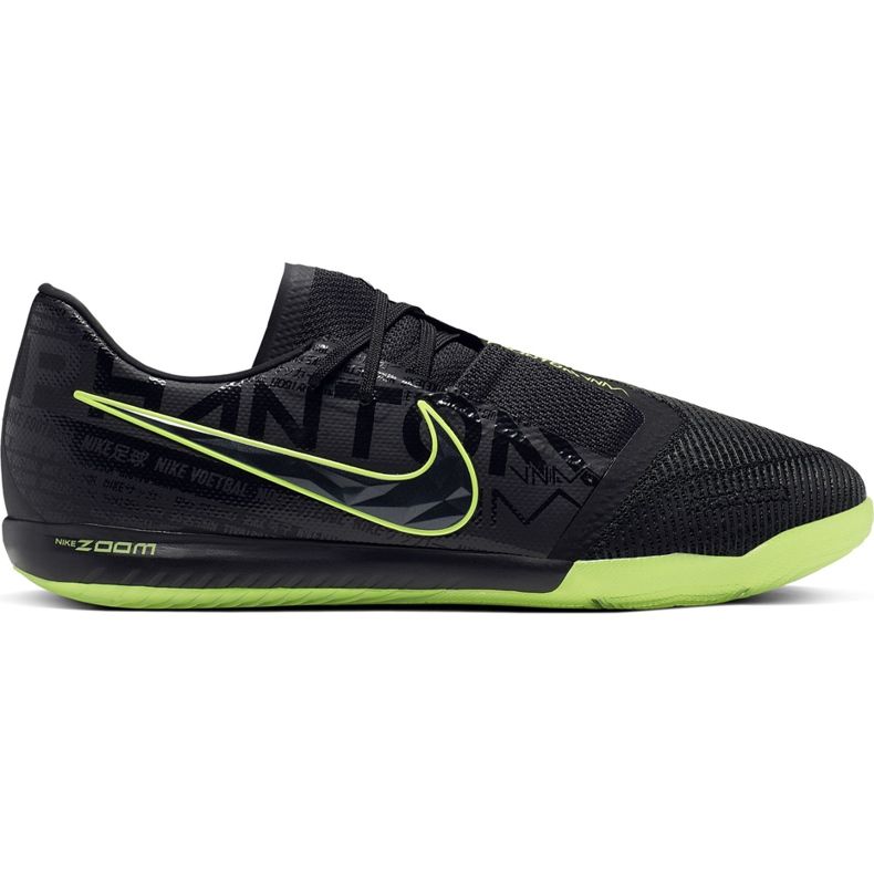 Nike Zoom Phantom Venom Pro Ic BQ7496 007 scarpe da calcio nero nero