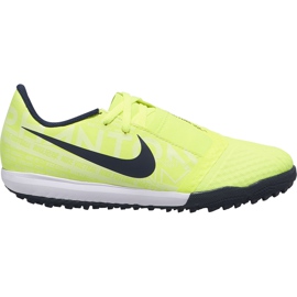 Scarpe da calcio Nike Phantom Venom Academy Tf Junior AO0377 717 giallo giallo