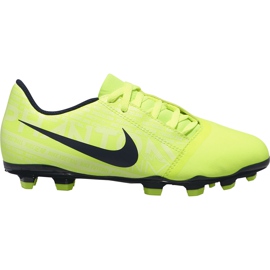 Nike Phantom Venom Club Fg Junior AO0396 717 scarpe da calcio giallo giallo