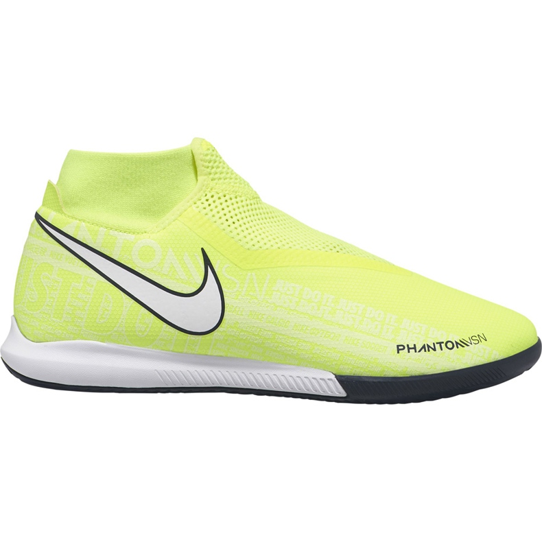 Nike Phantom Vsn Academy Df Ic AO3267 717 scarpe da calcio giallo giallo