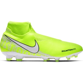 Nike Phantom Vsn Elite Df Fg AO3262 717 scarpe da calcio giallo giallo