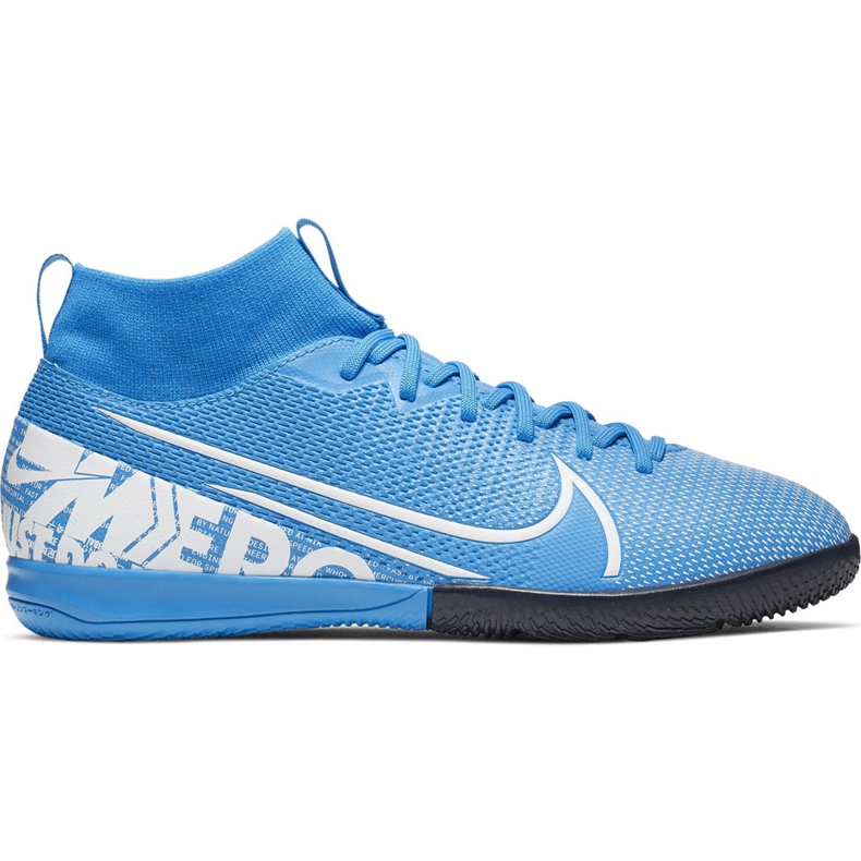 Nike Mercurial Superfly 7 Academy Ic Junior AT8135 414 scarpe da calcio multicolore blu