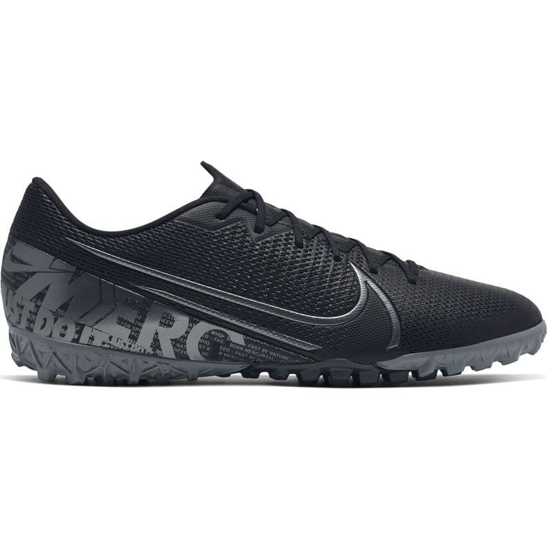 Nike Mercurial Vapor 13 Academy Tf AT7996 001 scarpe da calcio nero nero