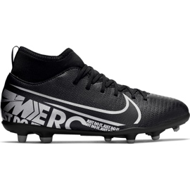 Nike Mercurial Superfly 7 Club FG / MG Junior AT8150 001 scarpe da calcio rosa nero
