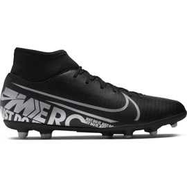 Nike Mercurial Superfly 7 Club FG / MG AT7949 001 scarpe da calcio nero nero