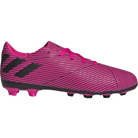 Scarpe da calcio Adidas Nemeziz 19.4 FxG Junior rosa F99949
