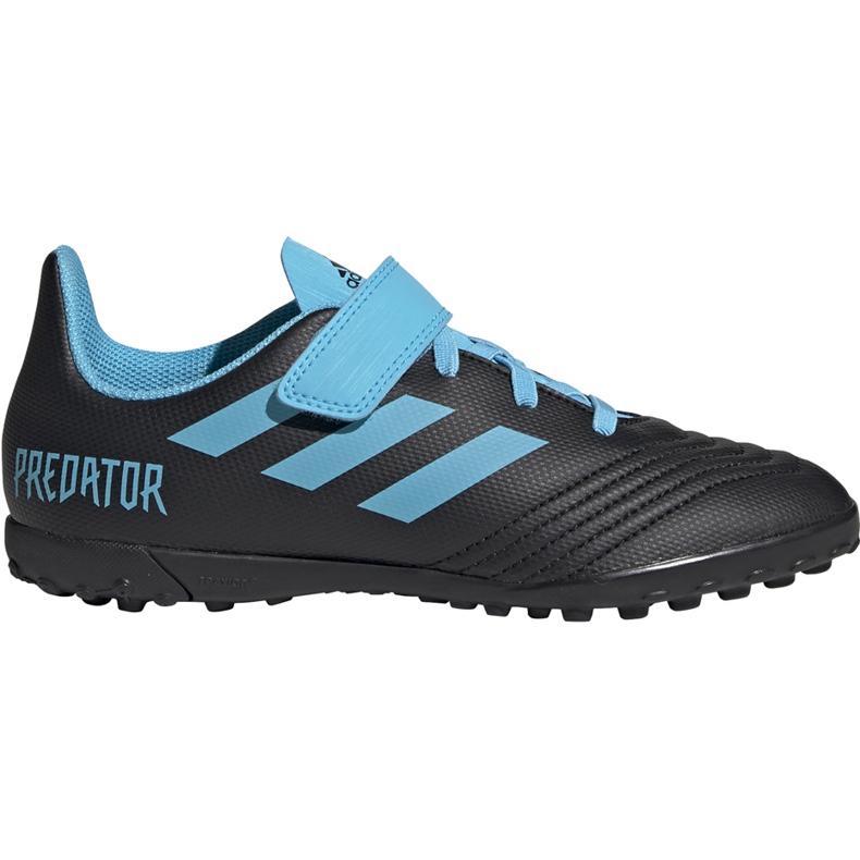 Scarpe da calcio Adidas Predator 19.4 H&amp;L Tf Junior nero blu G25827