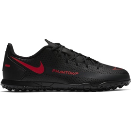 Nike Jr Phantom Gt Club Tf CK8483 060 scarpe da calcio nero nero