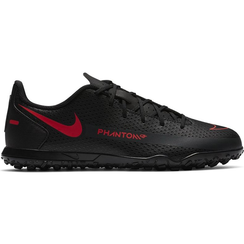 Nike Jr Phantom Gt Club Tf CK8483 060 scarpe da calcio nero nero